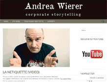 Tablet Screenshot of andreawierer.com